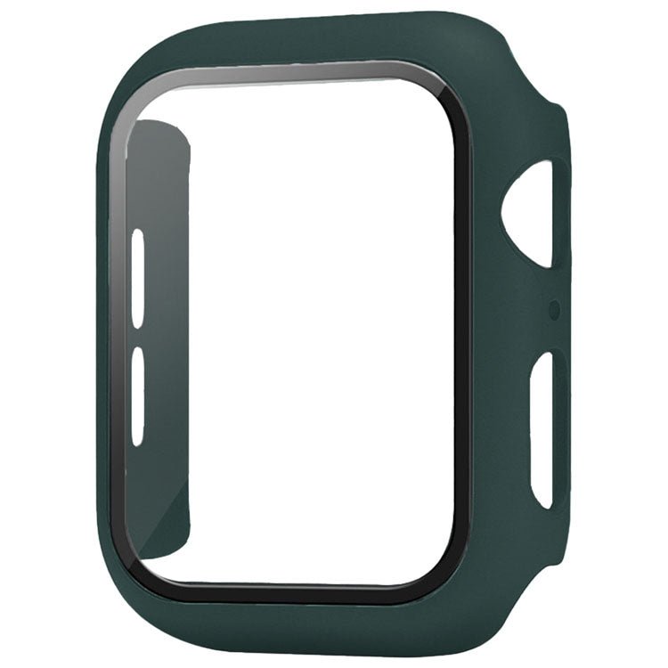 Forest Green Bumper Case For Apple Watch | 2 in 1 Tempered Glass Screen Protector + Bumper Case Bumper Cases Forest Green 41MM Accessories Gifts UK