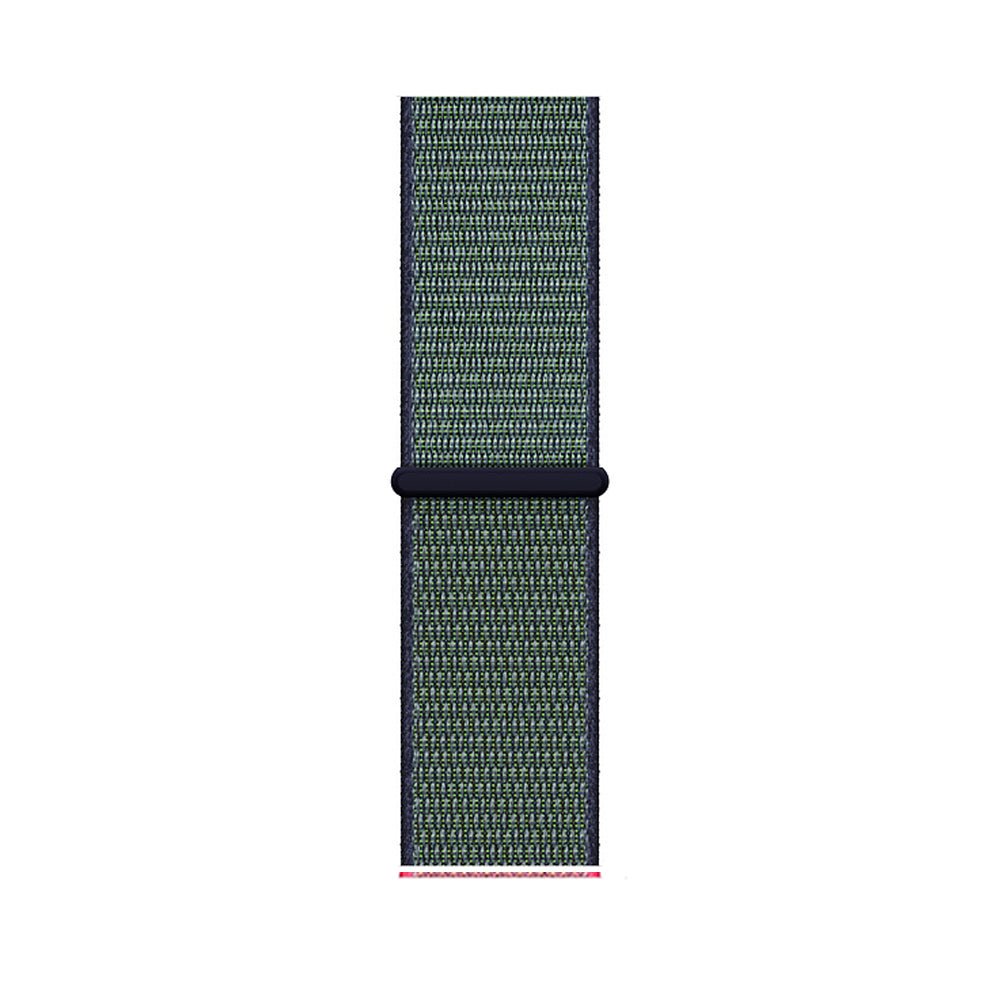 Hyper Crimson/Neptune Green Nylon Loop for Apple Watch Nylon Loop   Accessories Gifts UK