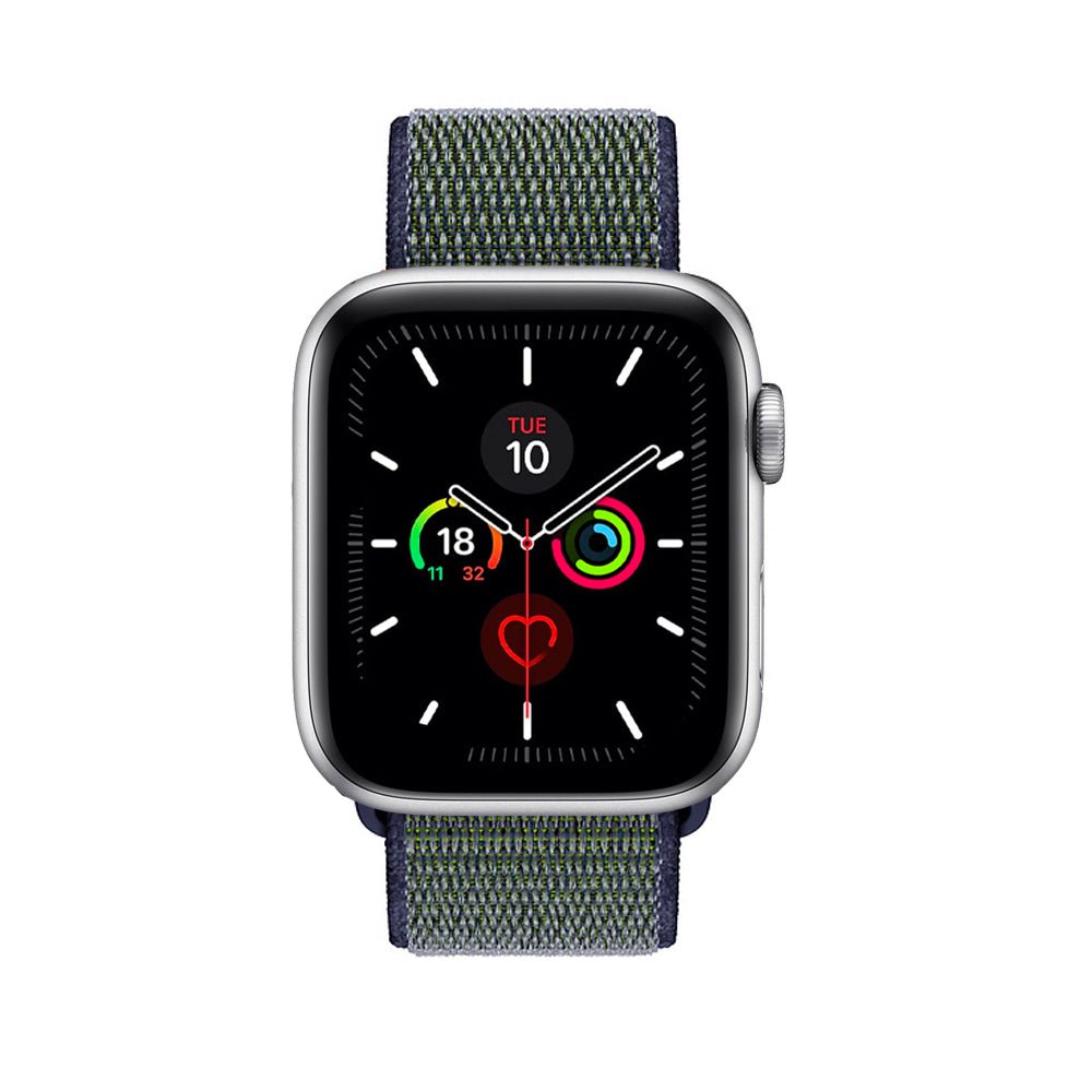 Hyper Crimson/Neptune Green Nylon Loop for Apple Watch Nylon Loop   Accessories Gifts UK
