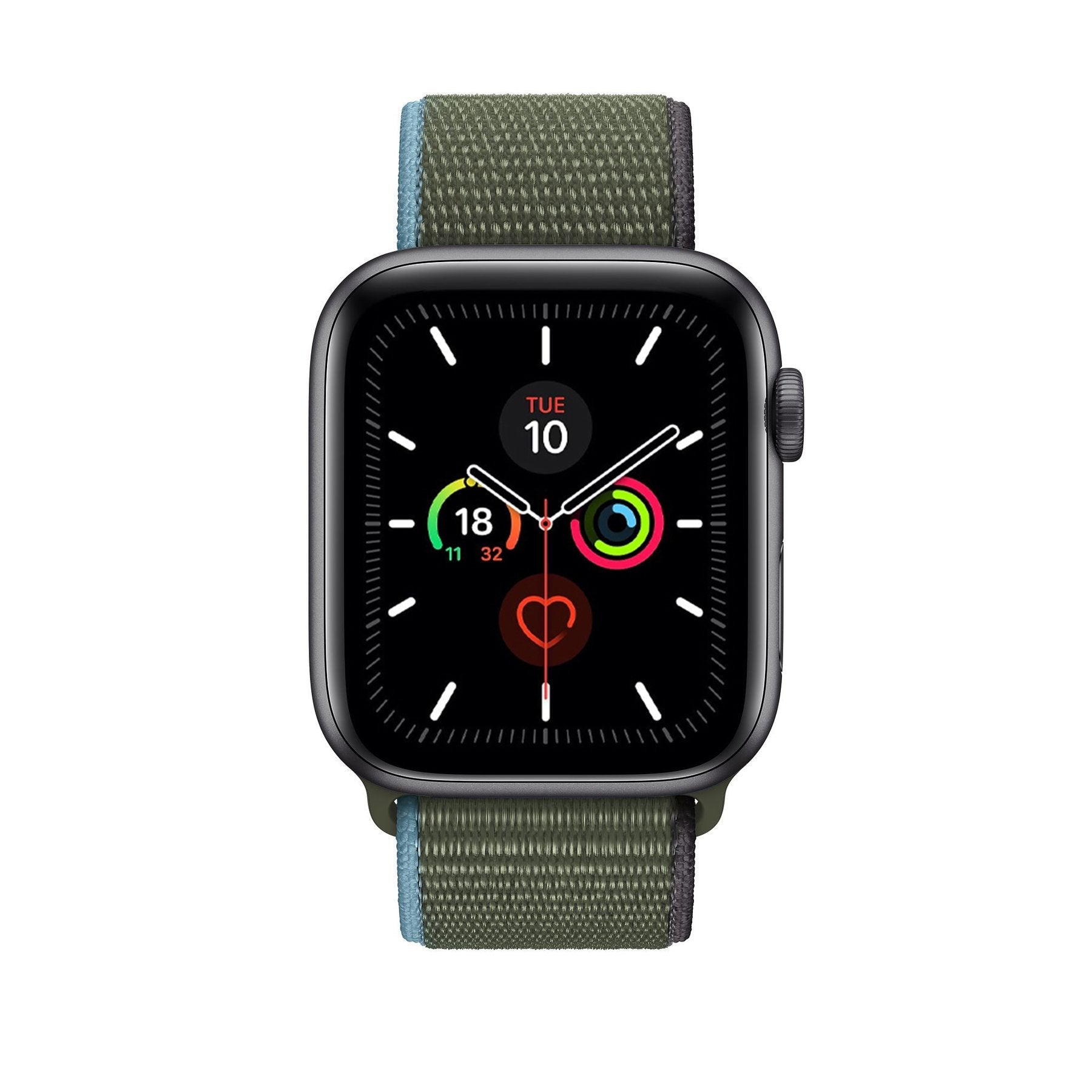 Inverness Green Nylon Loop for Apple Watch