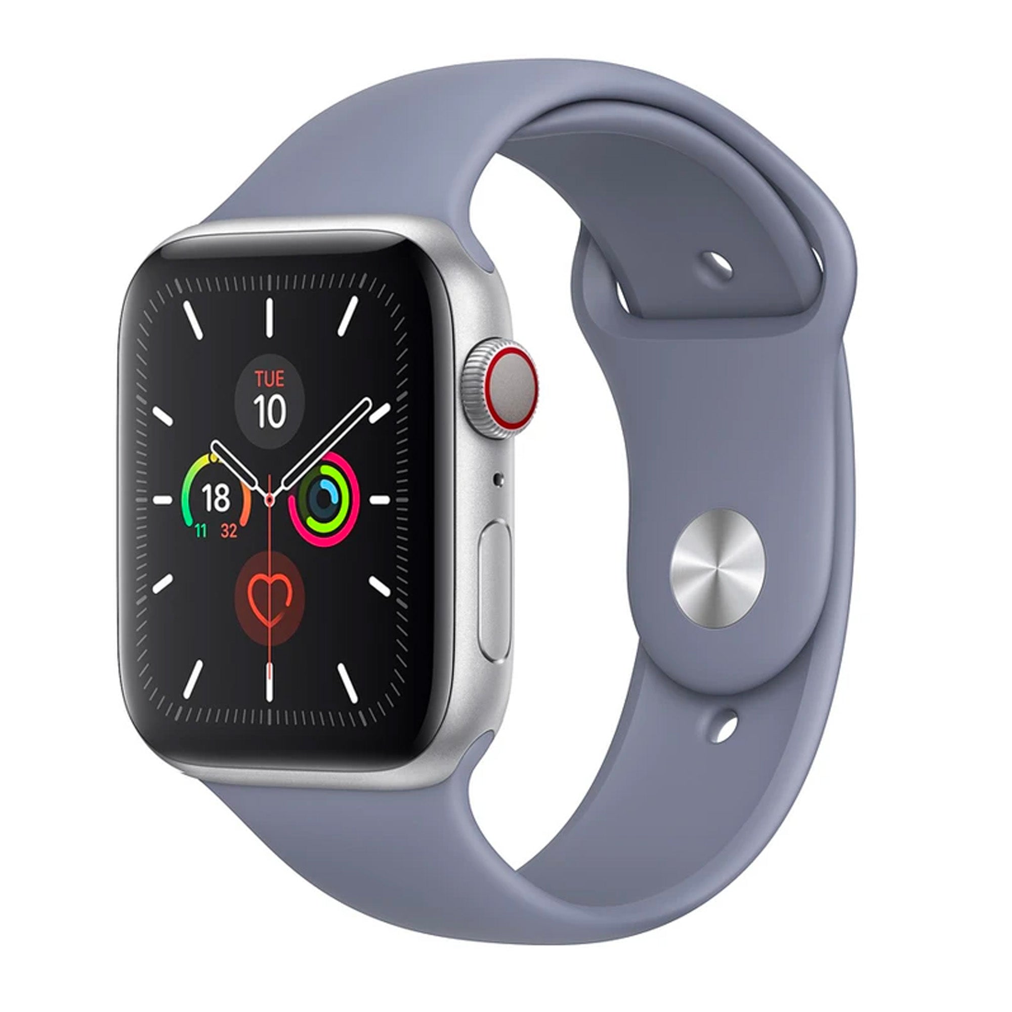 Lavender Grey Silicone Band for Apple Watch Silicone Bands 38 / 40 / 41mm S-M Accessories Gifts UK