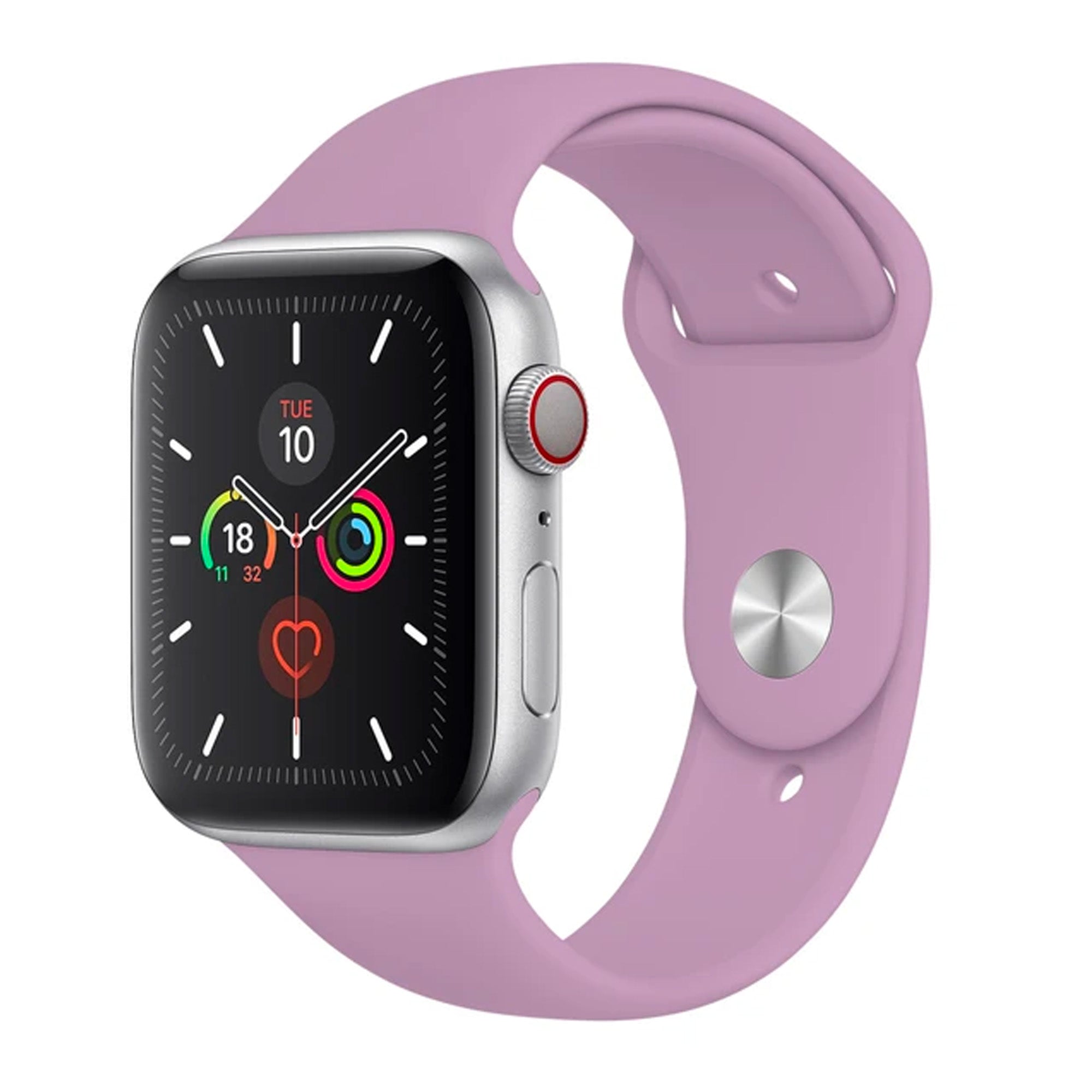 Lavender Silicone Band for Apple Watch Silicone Bands 38 / 40 / 41mm S-M Accessories Gifts UK