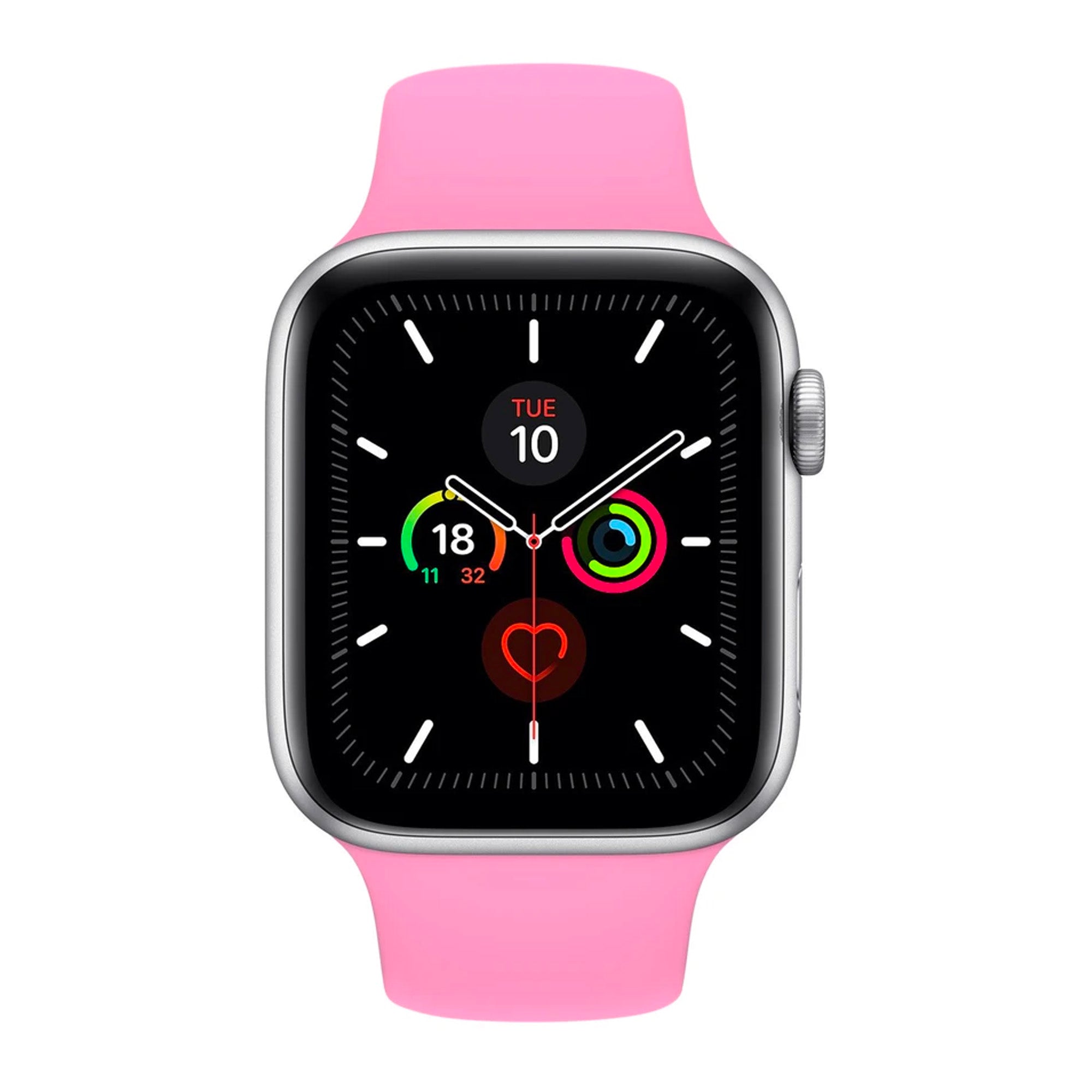 Light Pink Silicone Band for Apple Watch Silicone Bands   Accessories Gifts UK