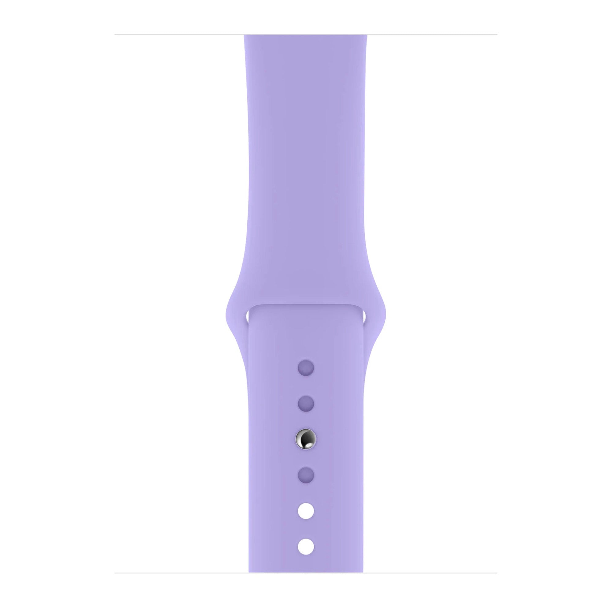 Lilac Silicone Band for Apple Watch Silicone Bands   Accessories Gifts UK