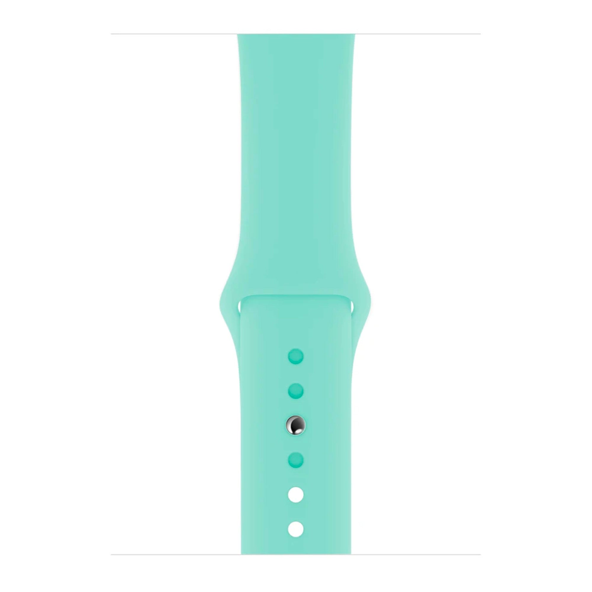 Marine Green Silicone Band for Apple Watch Silicone Bands   Accessories Gifts UK