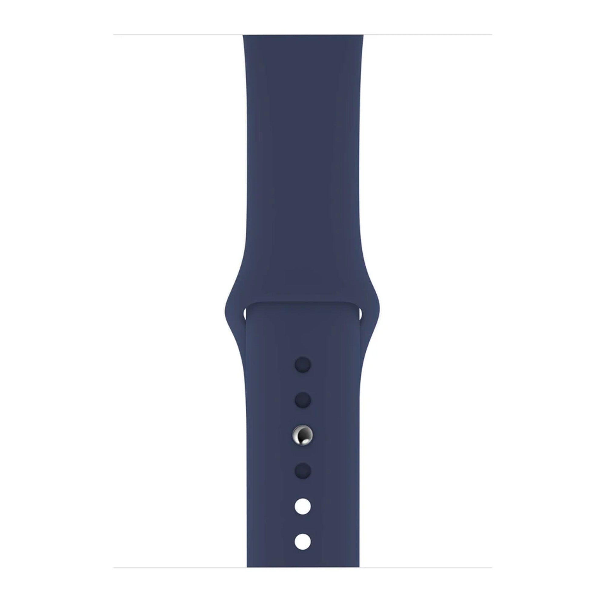 Midnight Blue Silicone Band for Apple Watch Silicone Bands   Accessories Gifts UK