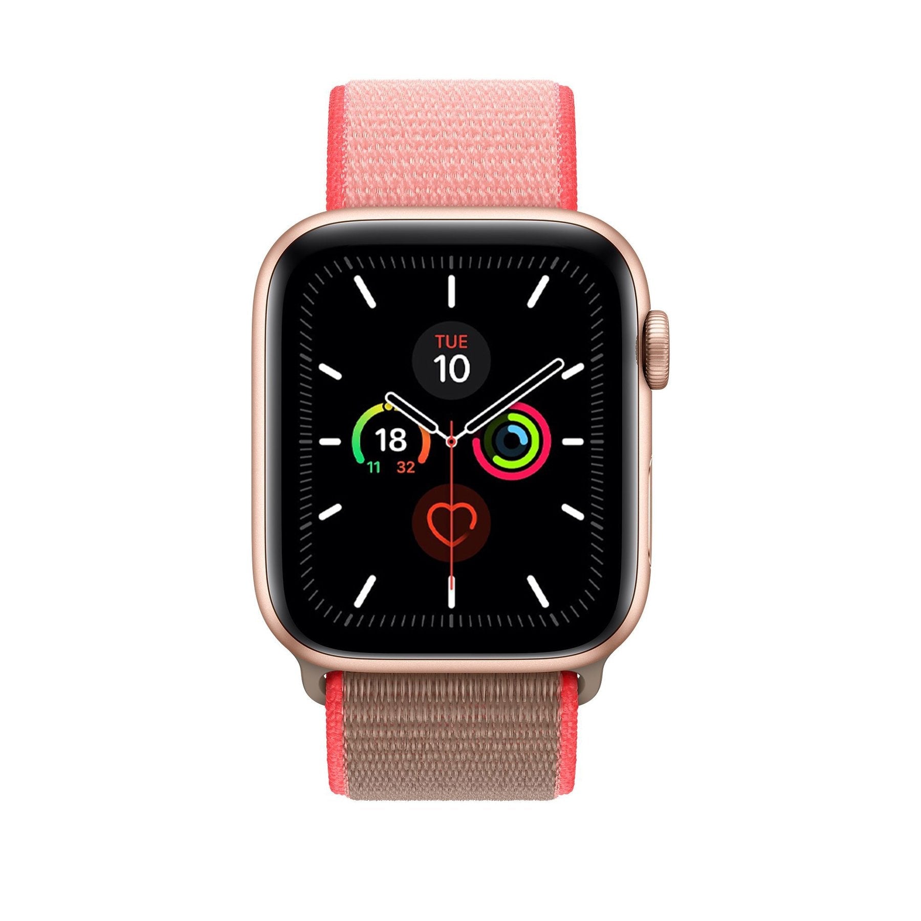 Neon Pink Nylon Loop for Apple Watch Nylon Loop   Accessories Gifts UK
