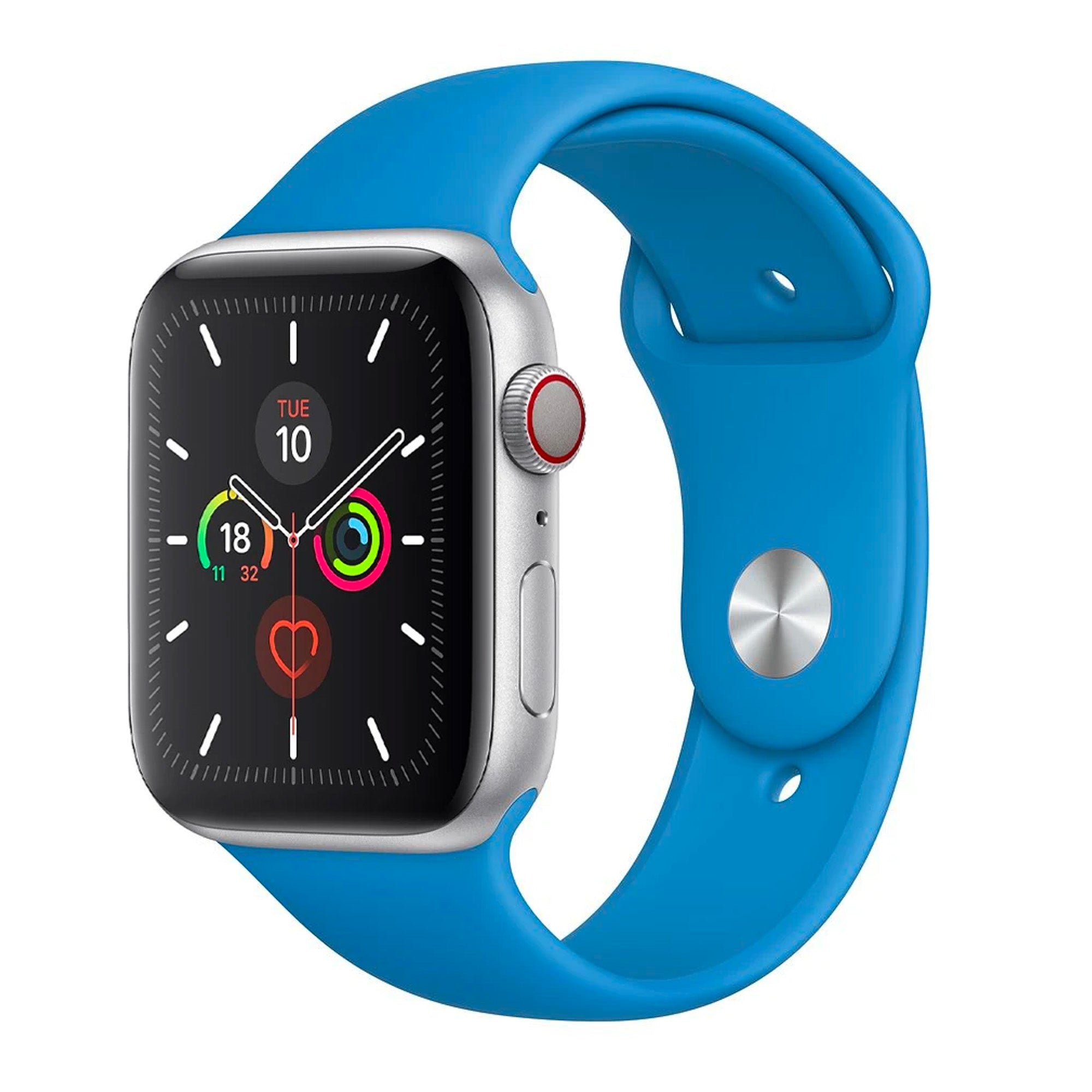 Ocean Blue Silicone Band for Apple Watch Silicone Bands 38 / 40 / 41mm S-M Accessories Gifts UK