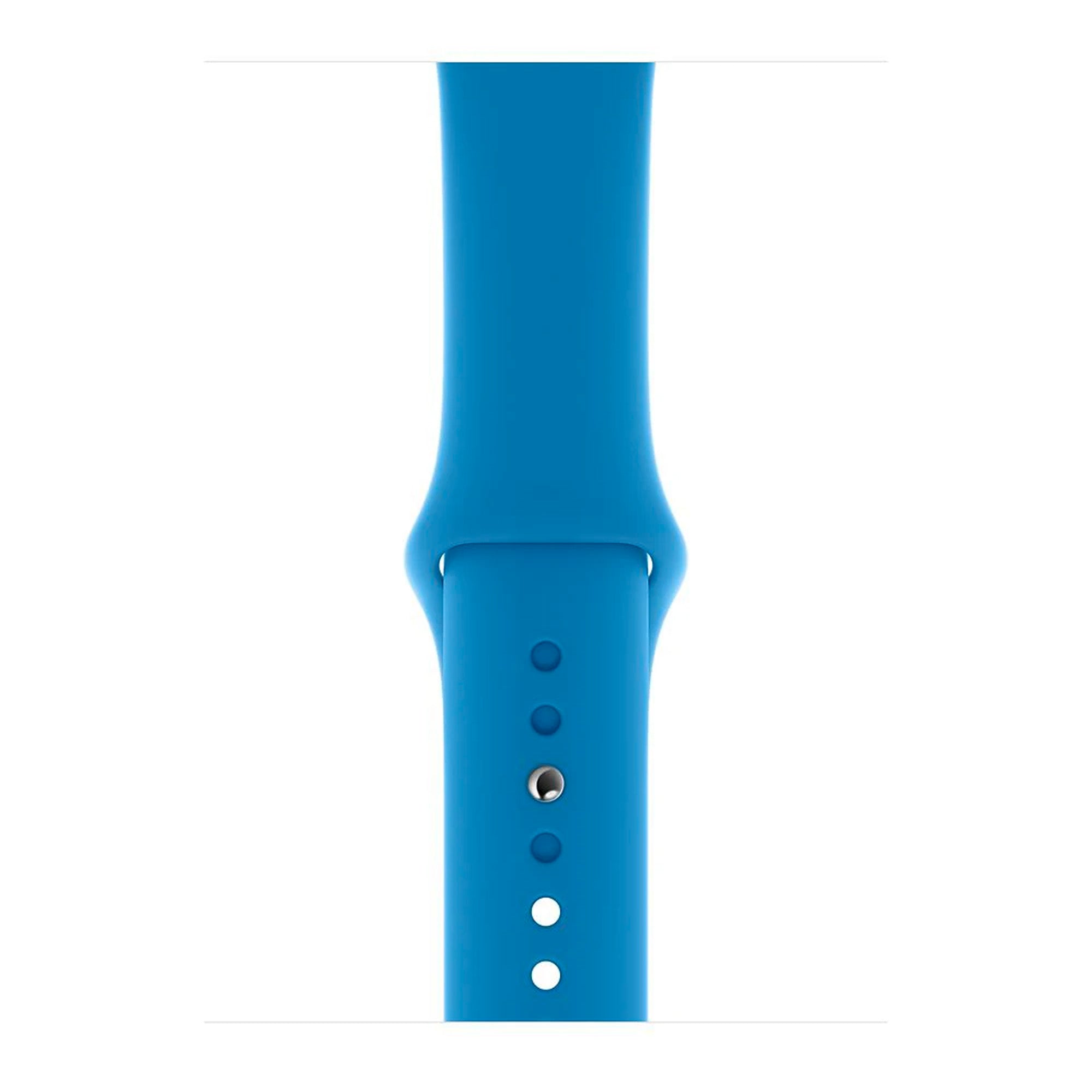 Ocean Blue Silicone Band for Apple Watch Silicone Bands   Accessories Gifts UK