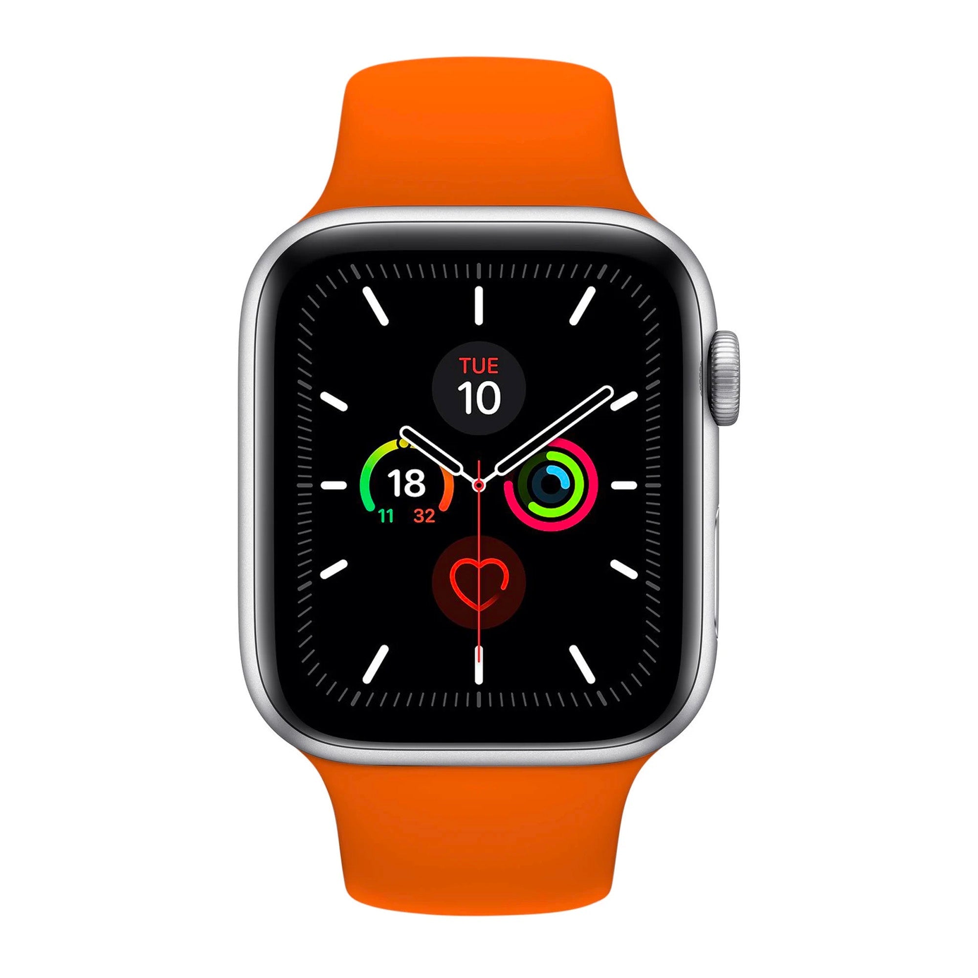 Orange Silicone Band for Apple Watch Silicone Bands   Accessories Gifts UK