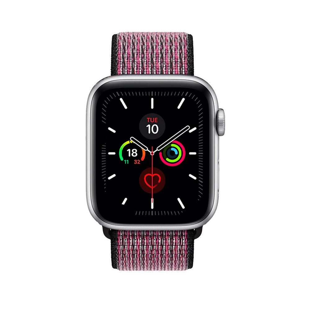 Pink Blast / True Berry Nylon Loop for Apple Watch Nylon Loop   Accessories Gifts UK