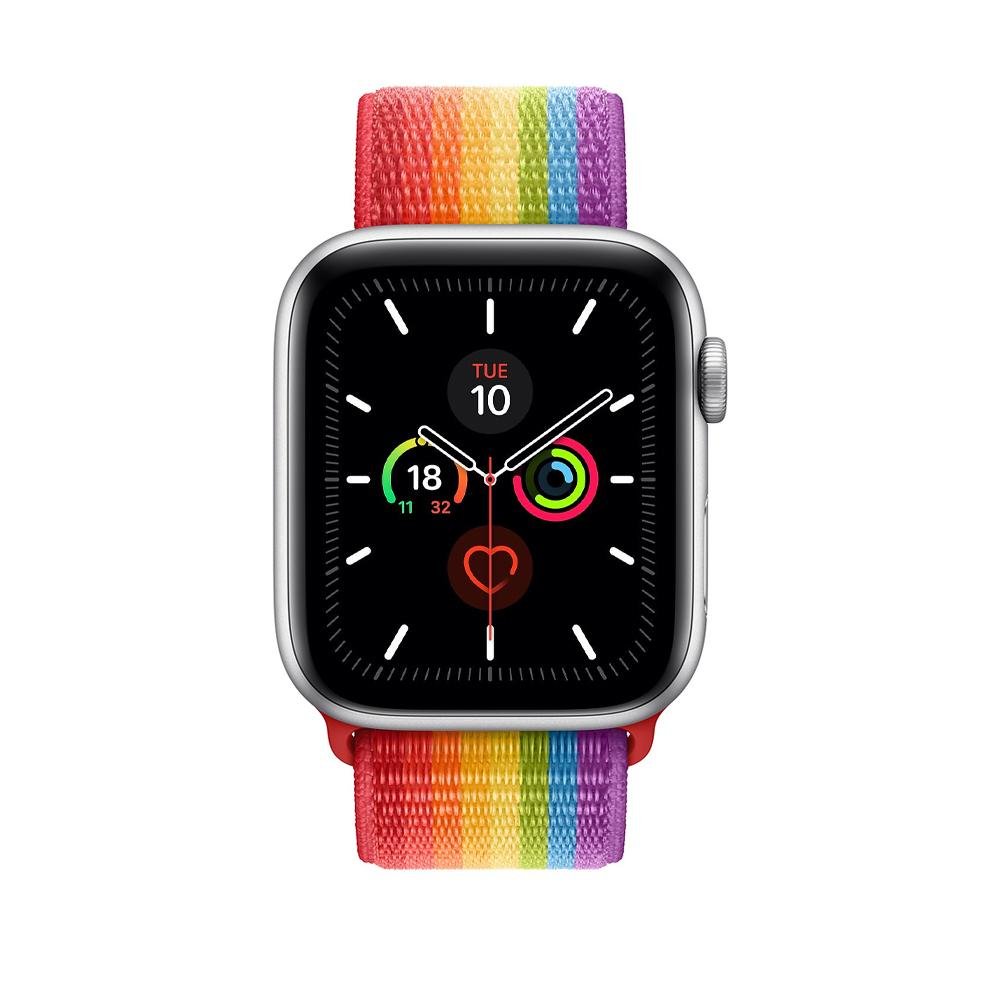 Rainbow / Pride Nylon Loop for Apple Watch Nylon Loop   Accessories Gifts UK