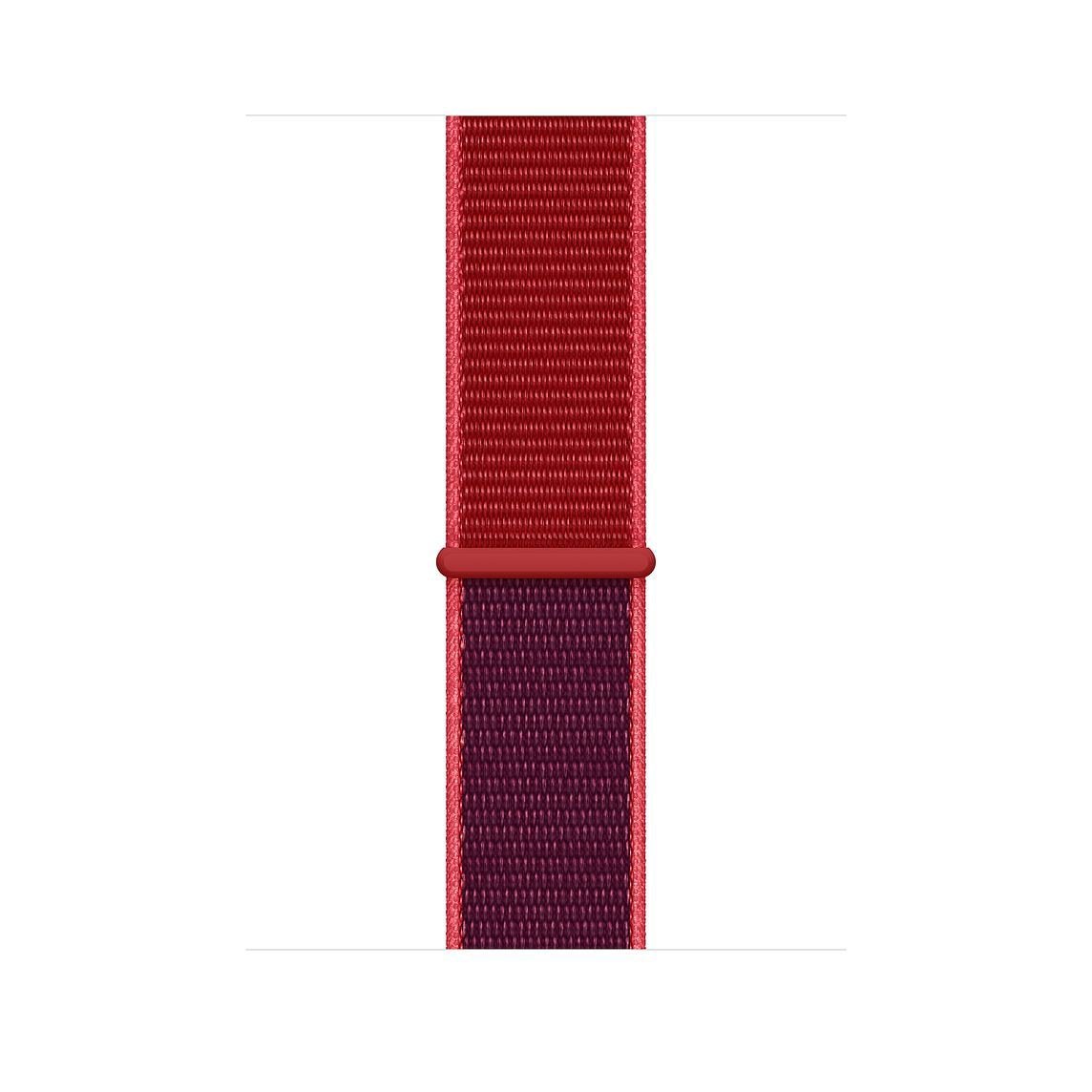 Red / Burgundy Nylon Loop for Apple Watch Nylon Loop   Accessories Gifts UK