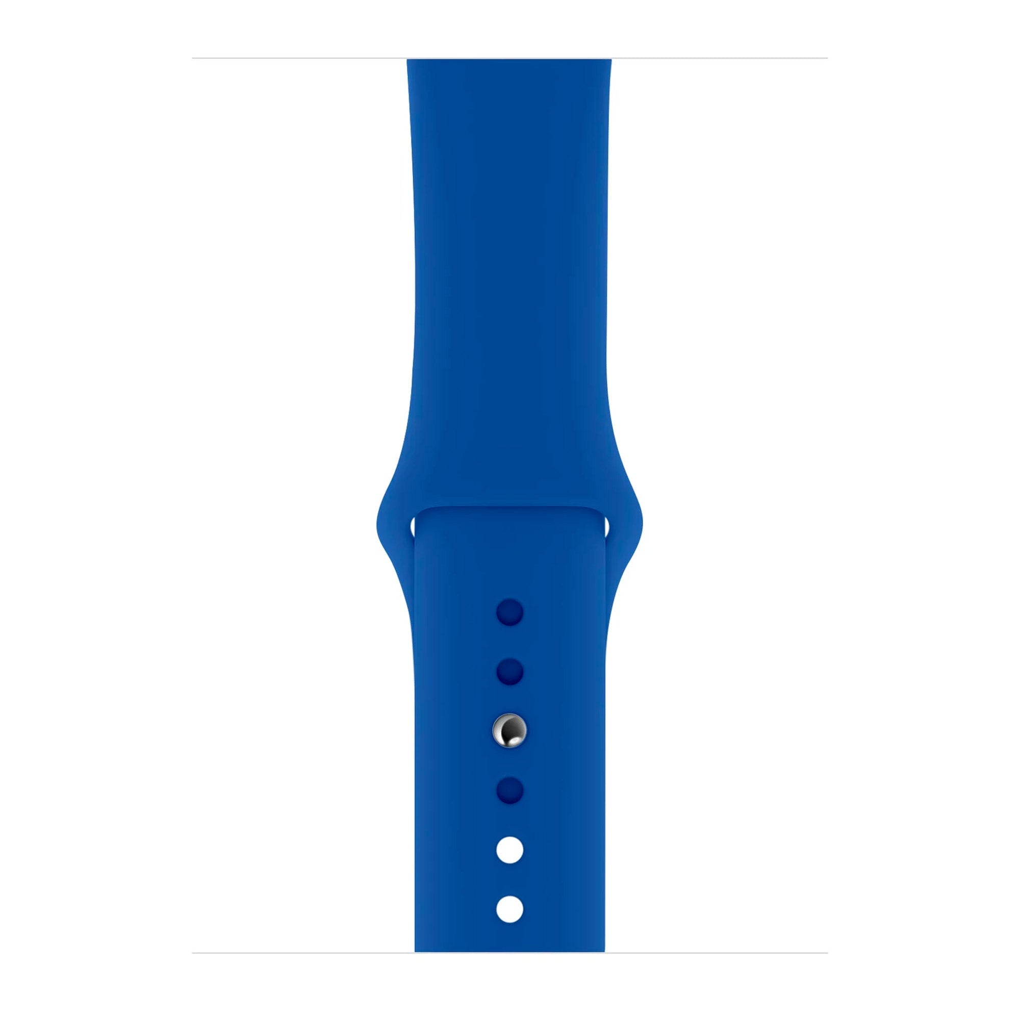 Royal Blue Silicone Band for Apple Watch Silicone Bands   Accessories Gifts UK