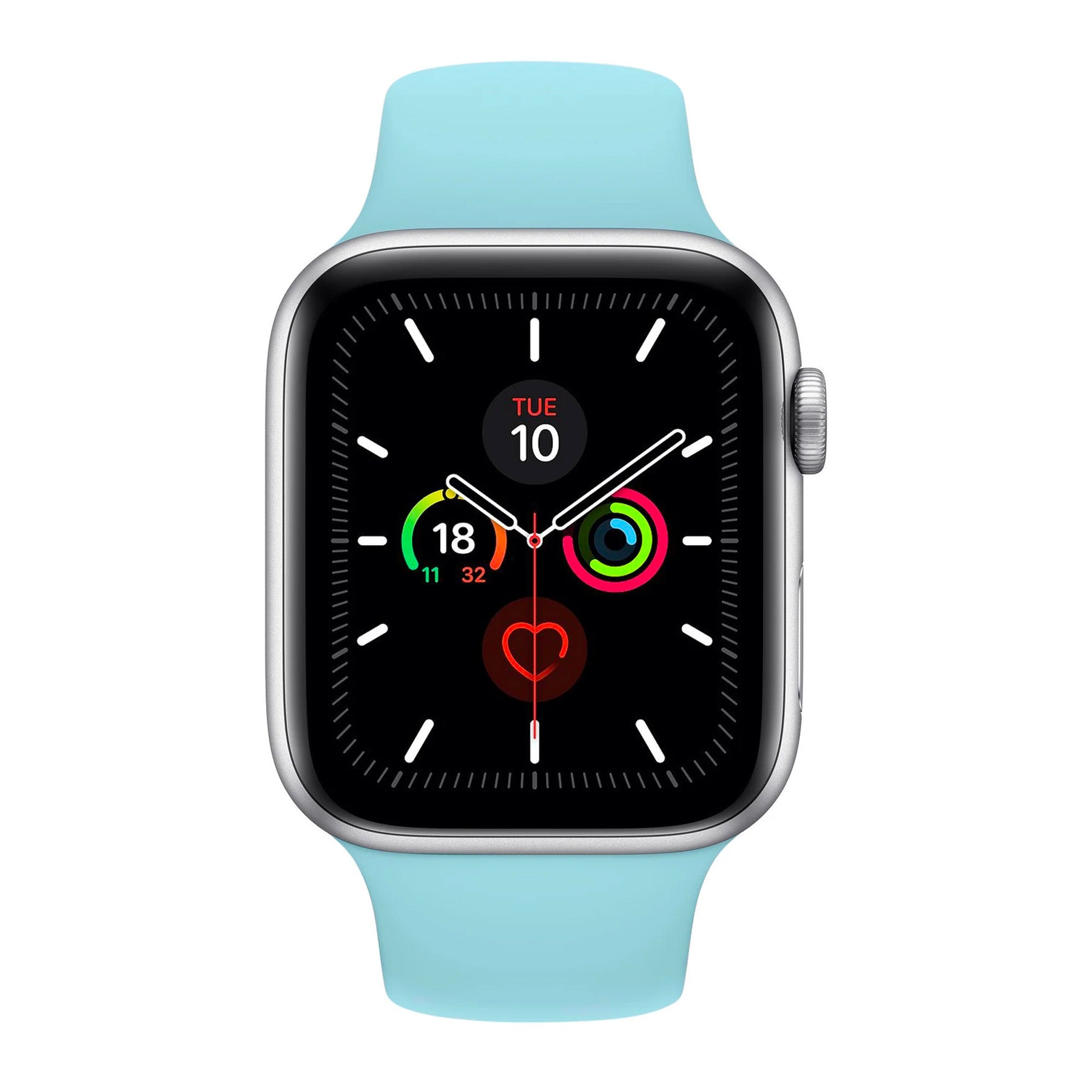 Sky Blue Silicone Band for Apple Watch Silicone Bands   Accessories Gifts UK