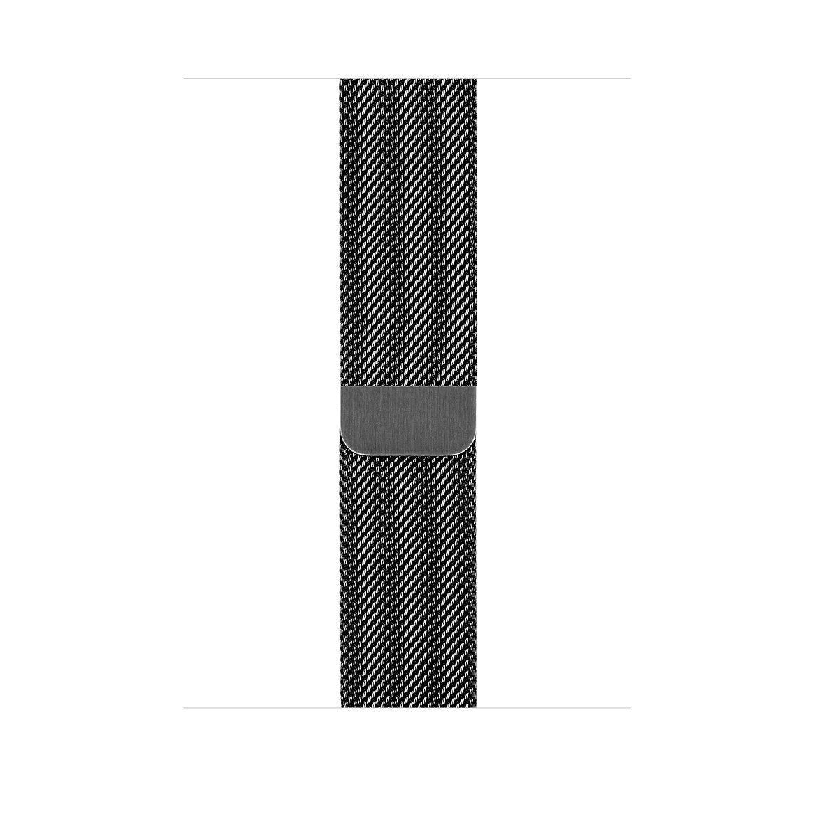 Apple watch space grey online with silver milanese loop