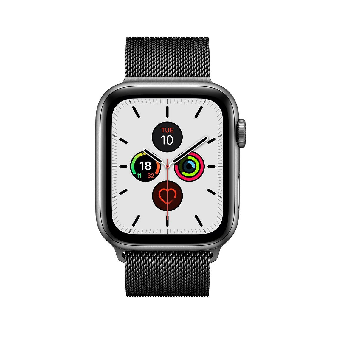 Space Grey Milanese Watch Strap Loop For Apple Watch Series 7 6 5 4 3 2 1 & SE Milanese Loop   Accessories Gifts UK