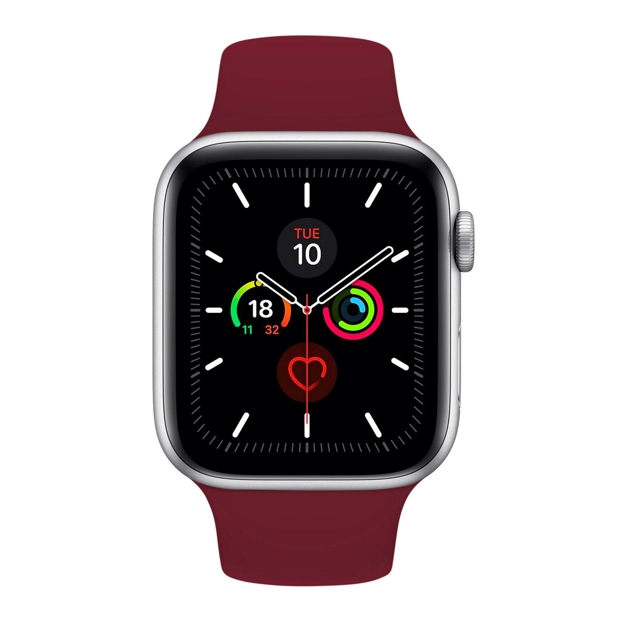 Wine Red Strap Band for Apple Watch Series 1 2 3 4 5 6 SE