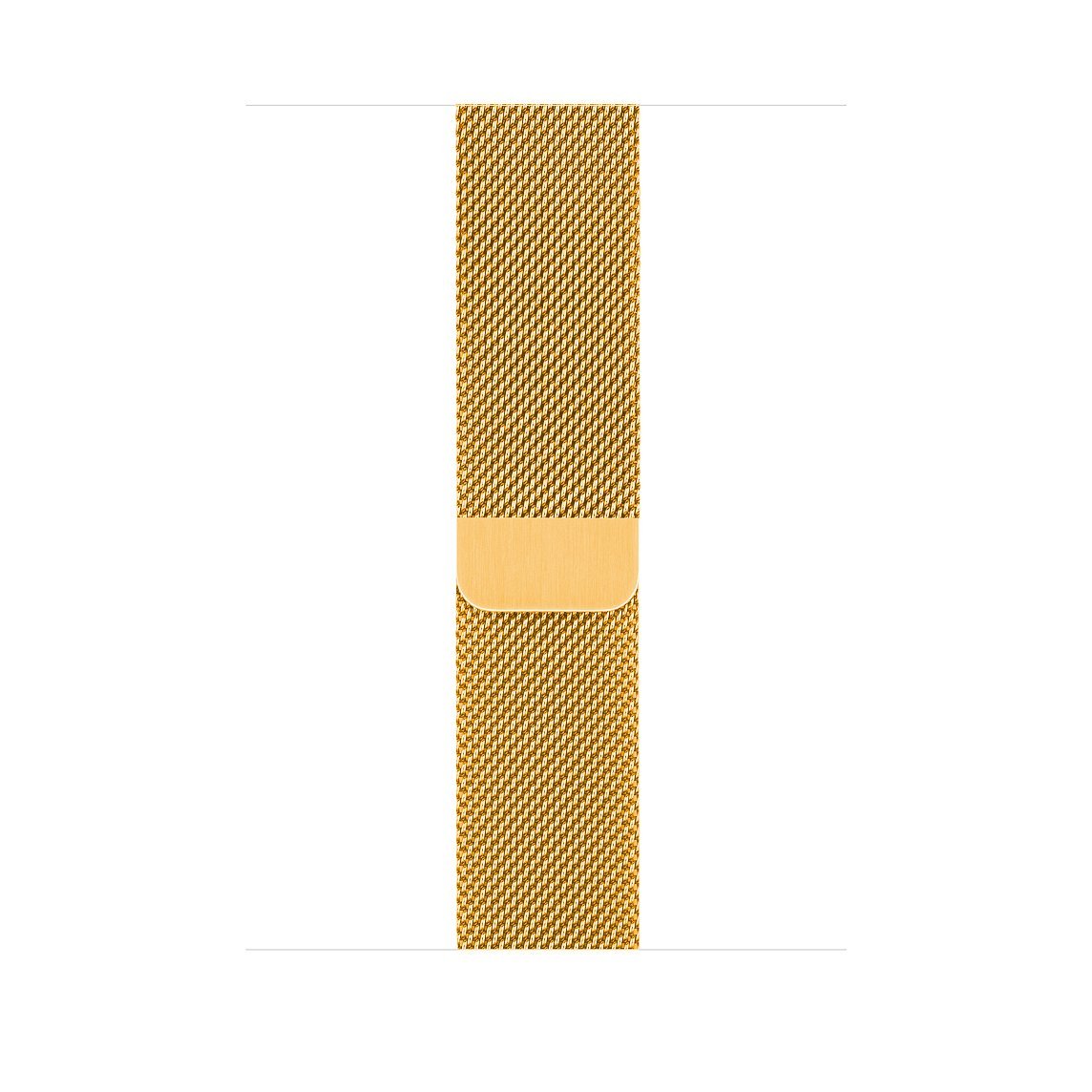 Yellow Gold Milanese Watch Strap Loop For Apple Watch Series 7 6 5 4 3 2 1 & SE Milanese Loop   Accessories Gifts UK